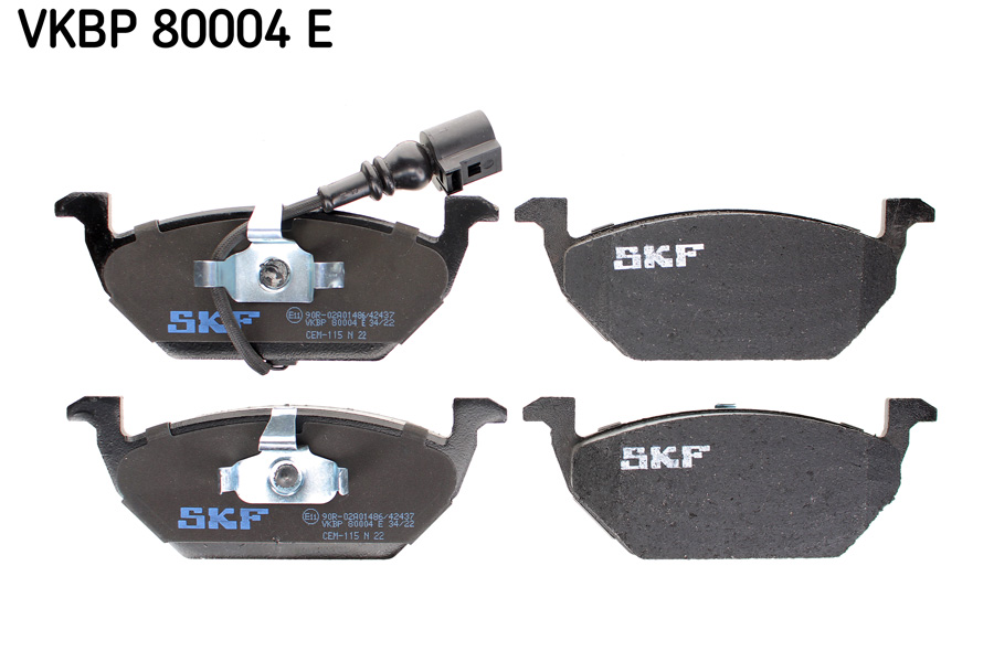 SKF Fékbetét, mind VKBP80004E_SKF